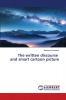 The written discourse and smart cartoon picture