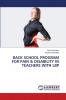 BACK SCHOOL PROGRAM FOR PAIN & DISABILITY IN TEACHERS WITH LBP