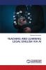 TEACHING AND LEARNING LEGAL ENGLISH VIA AI
