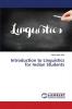 Introduction to Linguistics for Indian Students