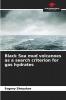 Black Sea mud volcanoes as a search criterion for gas hydrates