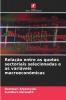 Relação entre as quotas sectoriais selecionadas e as variáveis macroeconómicas