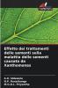 Effetto dei trattamenti delle sementi sulla malattia delle sementi causata da Xanthomonas