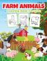 Farm Animals Coloring Book for Kids: Kids Coloring Book Filled with Animals Designs Cute Gift for Boys and Girls Ages 4-8