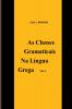 As Classes Gramaticais Na L��ngua Grega
