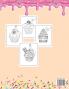 Sweet Cupcakes Coloring Book: Unique Cupcakes Illustrations Friendly Art Activities for Kids and Adults