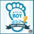 It's a Boy! Baby Shower Guest Book: Amazing Color Interior with 100 Page and 8.5 x 8.5 inch Blue Strollers with Flower