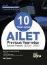 10 Year-wise AILET Previous Year Solved Papers (2024 - 2015) 5th Edition | All India Law Entrance Test PYQs | Must for SLAT LLB Law Exams