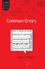 LITTLE RED BOOK COMMON ERRORS