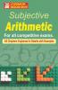 Subjective Arithmetic
