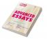 Advanced Essays