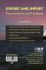 Export And Import Documentation And Procedures
