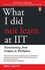 What I Did Not Learn At IIT-Special Sale
