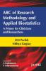 ABC OF RESEARCH METHODOLOGY AND APPLIED BIOSTATISTICS