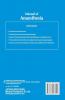 Manual of Anaesthesia