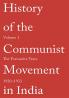 History of the Communist Movement in India: The Formative Years 1920-1933