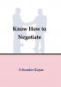 Know How to Negotiate