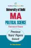 University of Delhi (DU)—MA Political Science (Previous Years’ Papers) Solved