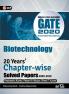 GATE 2020: 20 Years Chapterwise Solved Papers (2000-2019) - Biotechnology
