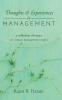 Thoughts and Experiences in Management