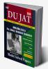DU JAT Model Solved Papers