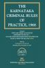 THE KARNATAKA CRIMINAL RULES OF PRACTICE 1968 (Third Edition 2025)