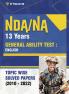 NDA 13 Years General Ability Test : English Topic Wise Solved Papers (2010-2022)