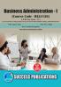 Business Adiministration (Business Adiministration) (Paper - I)(S.Y.B.ComS.P. CollegeSem.-IV)