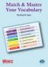 Match & Master Your Vocabulary