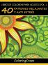 Libro de Colorear para Adultos Volumen 1: 40 Patrones Relajantes y Anti Estrés (Colección de Terapia Artística Anti Estrés)