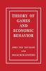 Theory of Games and Economic Behavior