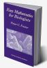 Easy Mathematics for Biologists