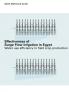 Effectiveness of Surge Flow Irrigation in Egypt