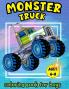 Monster Truck Coloring Book for Boys Ages 4-8