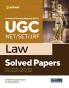 NTA UGC NET/SET/JRF Law Solved Papers 2022-2012