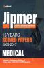 15 Years' JIPMER Solved Papers