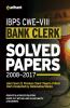 IBPS CWE- VIII Bank Clerk Solved Papers 2018
