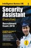Intelligence Bureau Security Assistant (Executive) Recruitment Exam 2018