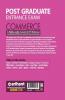 Post Graduate Entrance Examination Commerce
