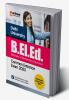 Delhi University B.El.Ed. Common Entrance Exam Guide 2023