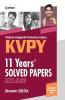 KVPY 11 Years Solved Papers 2019-2009 Stream SB/SX