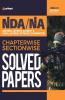 NDA / NA Solved Paper Chapterwise & Sectionwise