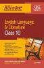 CBSE All In One English Language & Literature Class 10 for 2021 Exam