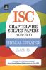 ISC Chapterwise Solved Papers Physical Education Class 12 for 2021 Exam