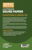 MPPSC Chapterwise Solved Papers General Studies & Aptitude Test Preliminary Exam