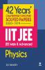 42 Years Chapterwise Topicwise Solved Papers (2020-1979) IIT JEE Physics (Old Edition)