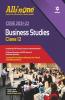 CBSE All In One Business Studies Class 12 for 2022 Exam (Updated edition for Term 1 and 2)