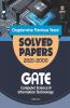 Computer Science and Information Technology Solved Papers GATE 2022