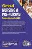 General Nursing and Pre Nursing Training Selection Test GNTST & PNST 2021