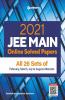 2021 JEE Main Online Solved Papers All 26 Sets Of Februrary  March  July & August Attempts for 2022 Exam